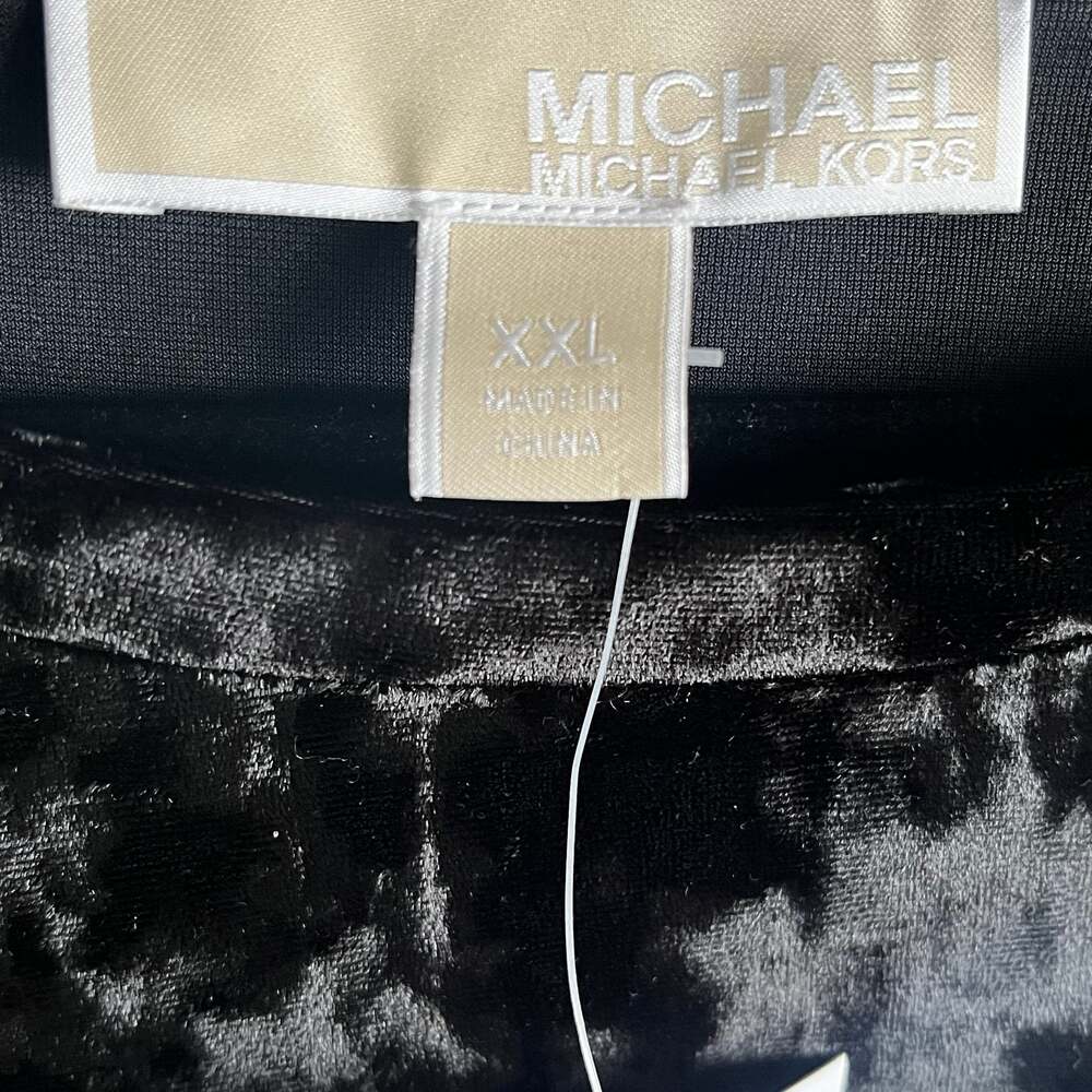NWT Michael Kors Grey Heather Textured Knit Topper Jacket - Picture 4 of 6